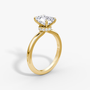 Radiant Secret Halo Diamond Ring