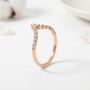 Chevron Diamond Band