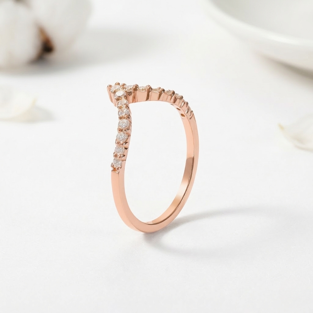 Chevron Diamond Band
