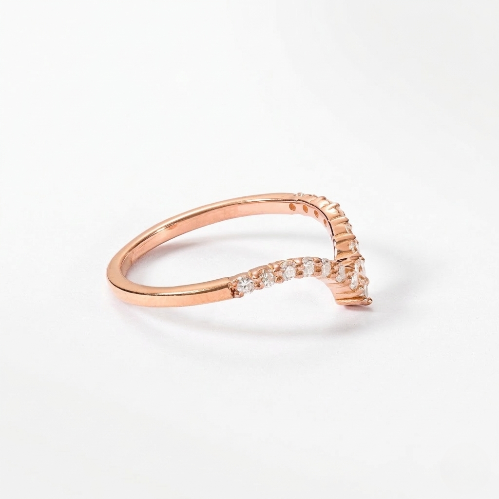 Chevron Diamond Band