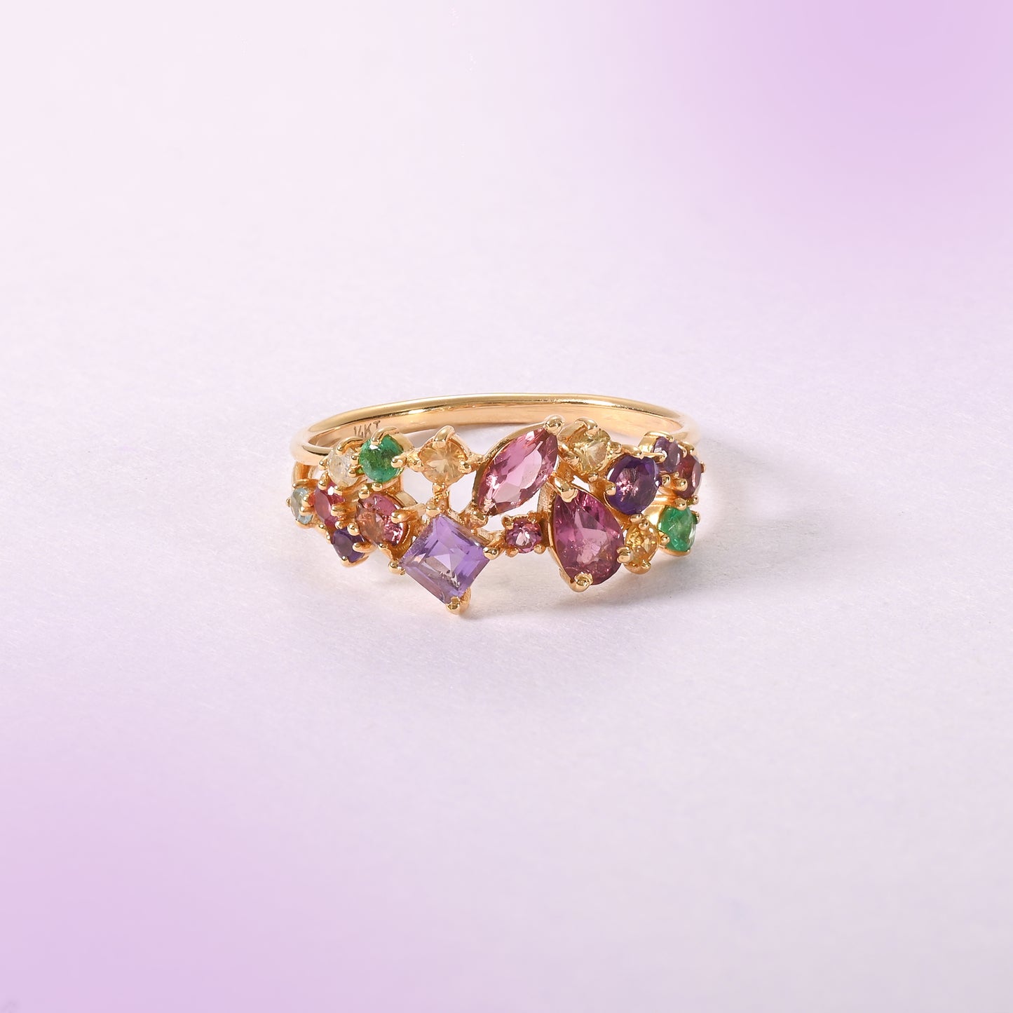 Gemstone Garden Ring