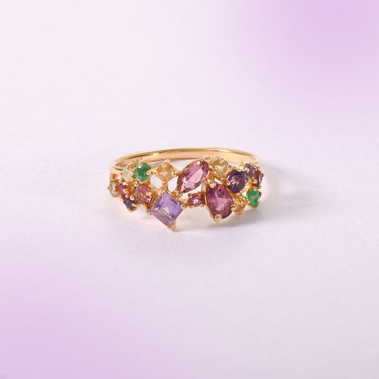 Gemstone Garden Ring