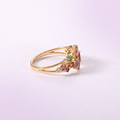 Gemstone Garden Ring