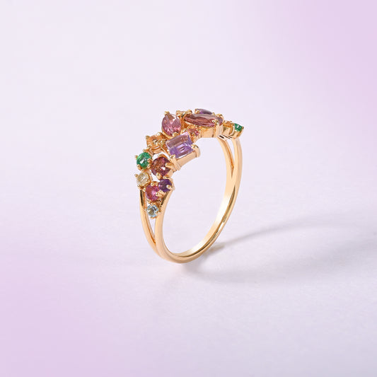 Gemstone Garden Ring