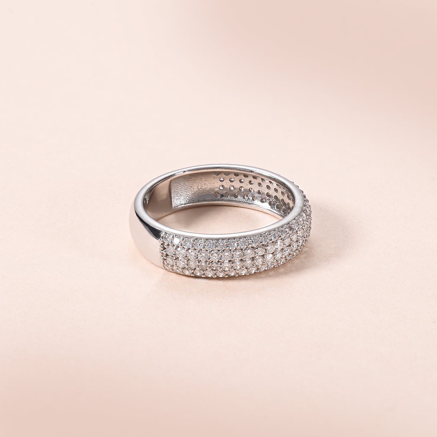 Lumina Pavé Diamond Ring