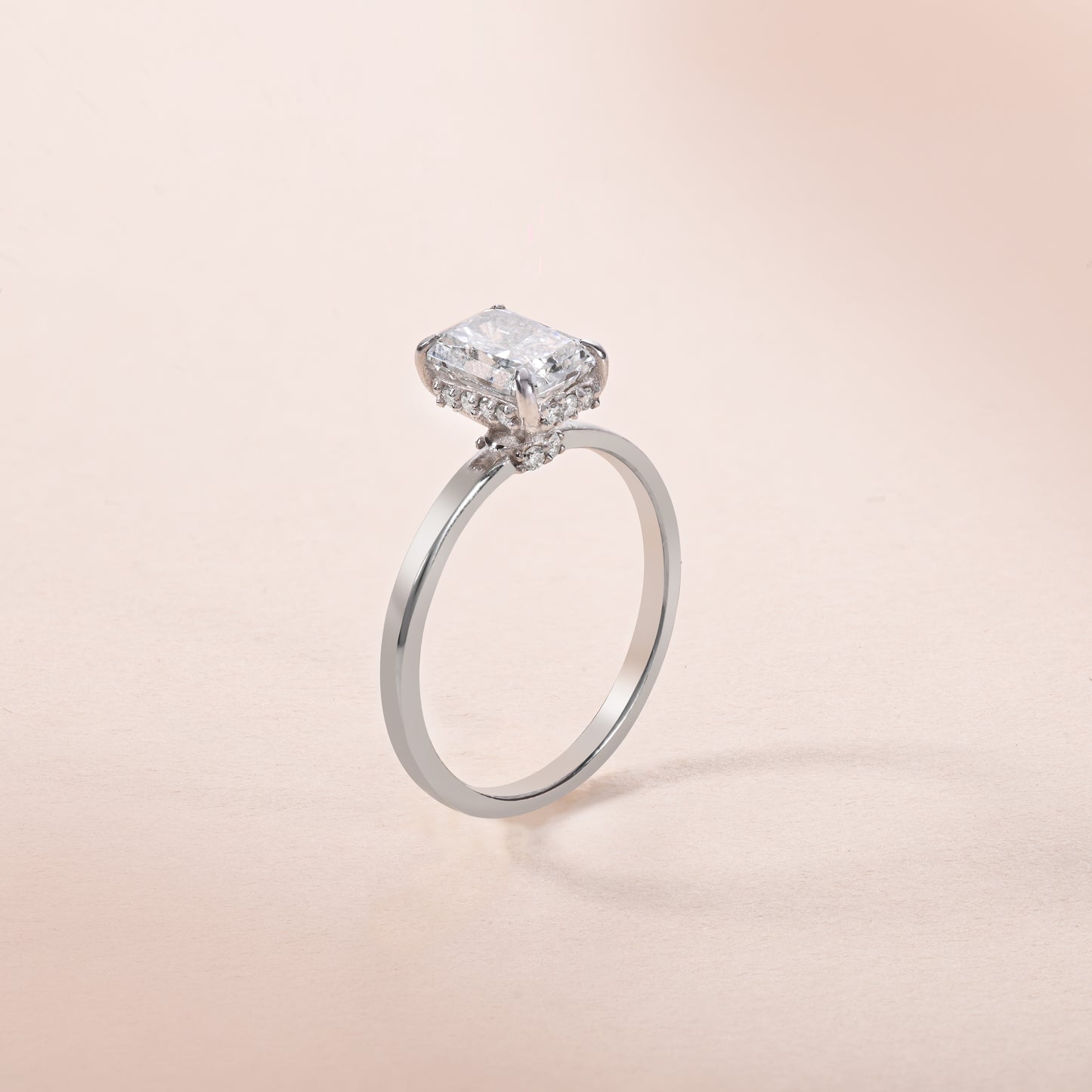 Radiant Peek-a-Boo Ring