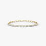 Paperclip Lab Diamond Tennis Bracelet