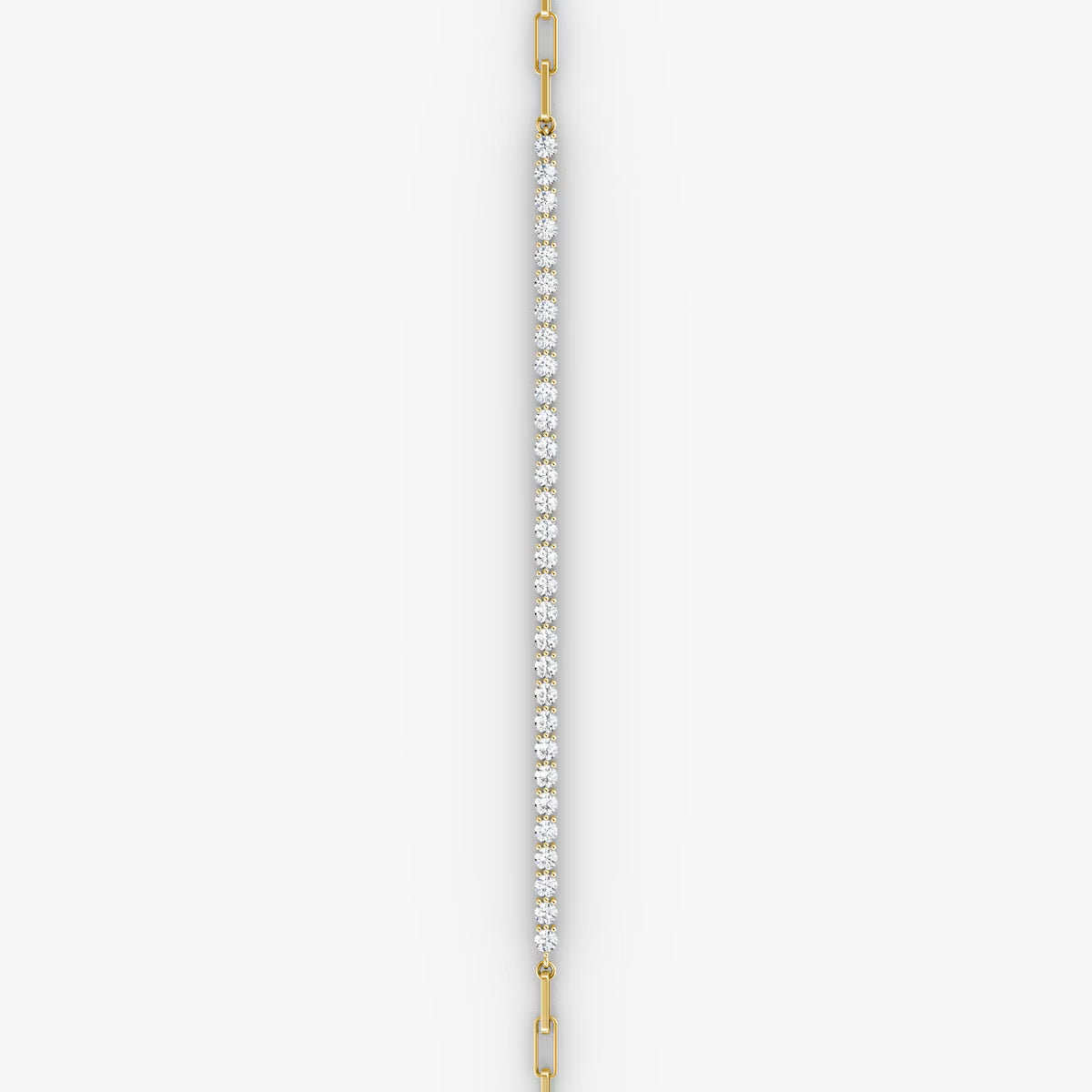 Paperclip Lab Diamond Tennis Bracelet