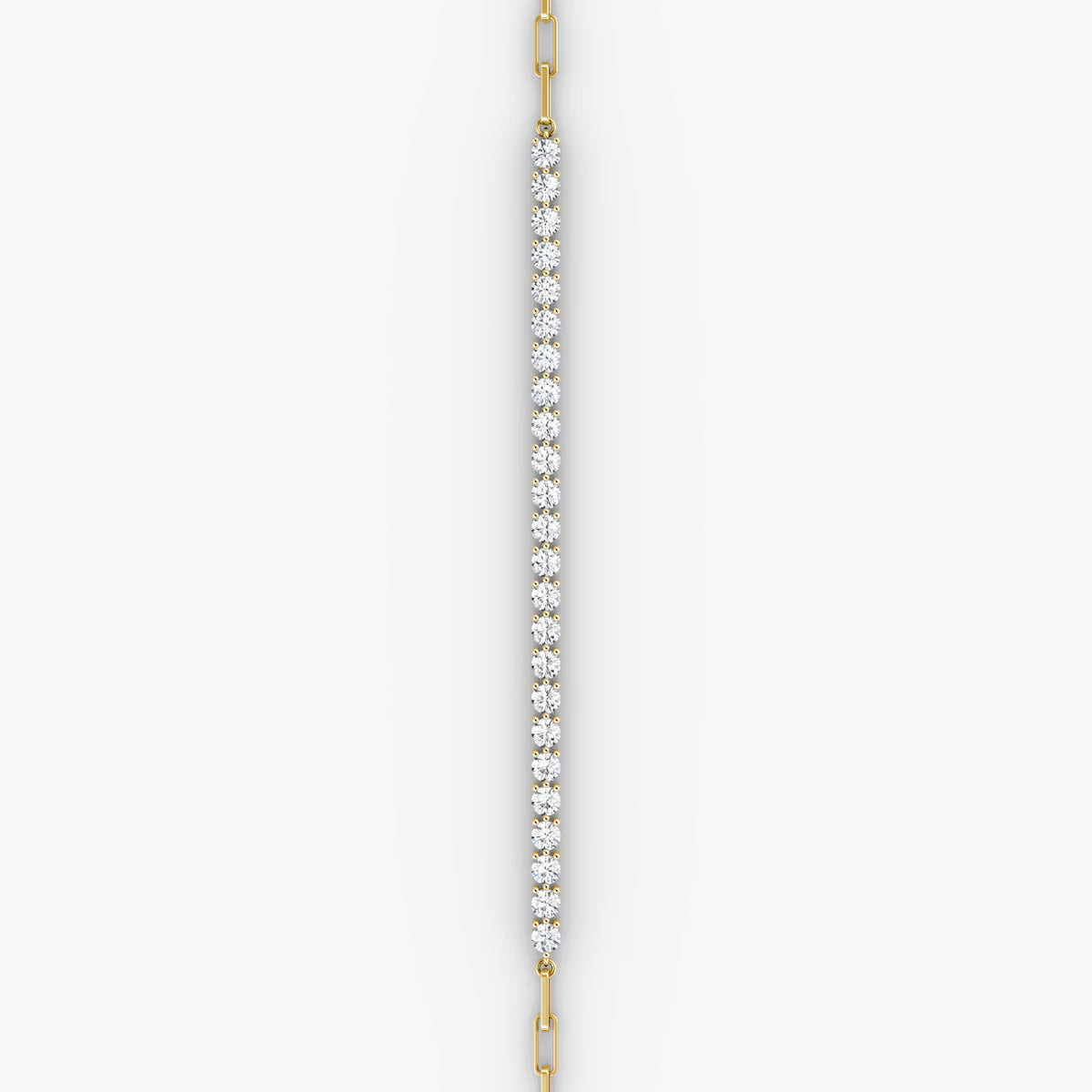 Paperclip Lab Diamond Tennis Bracelet