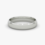 The Satin Band in Platinum