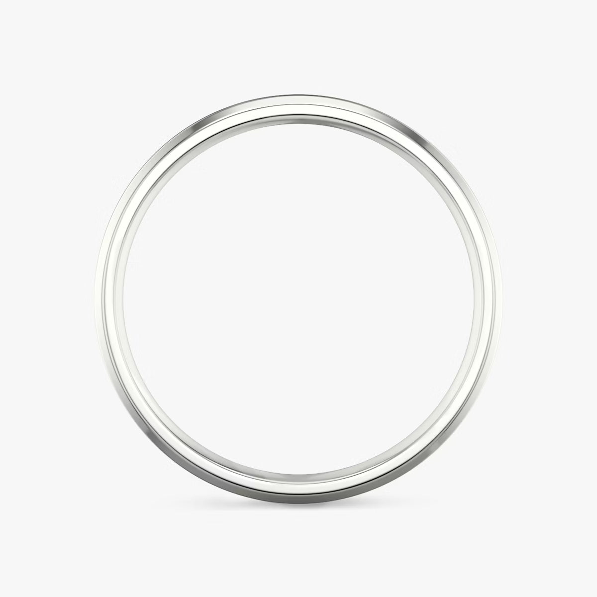 The Flat Band in Platinum 1.5mm