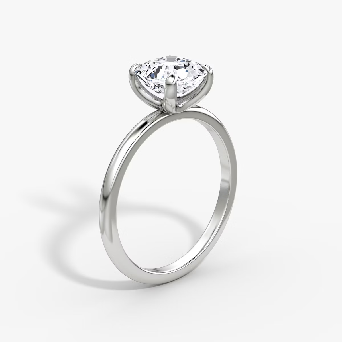 The Classic Round Solitaire Diamond Ring