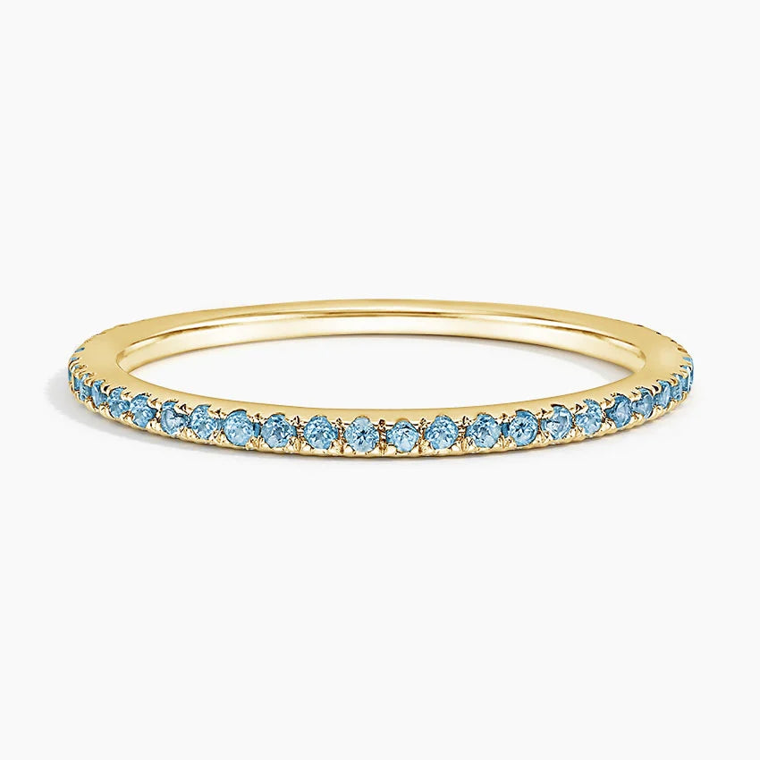 Blue Topaz Ring