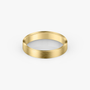 The Brushed Flat Band 4mm