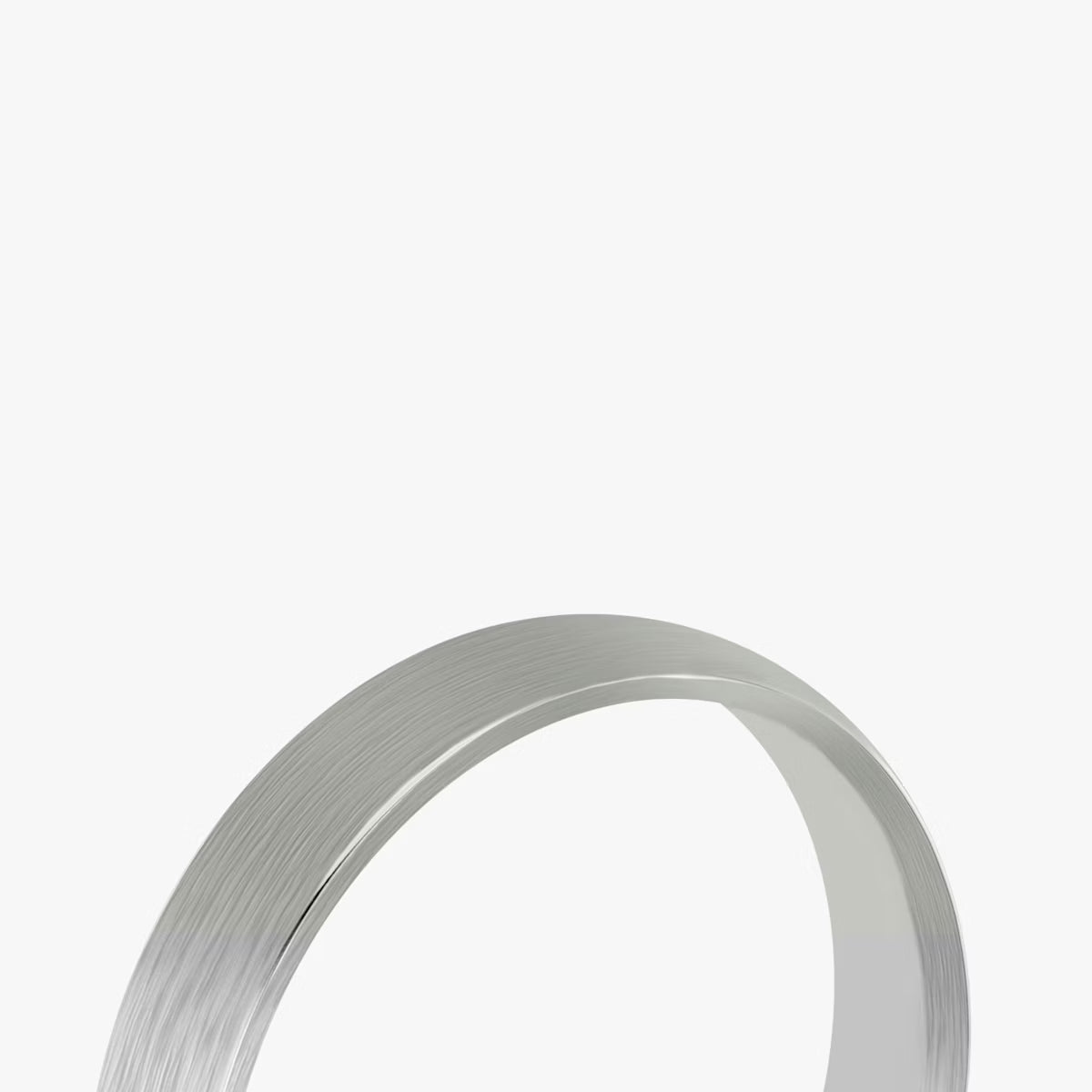 The Brushed Round Band 4mm