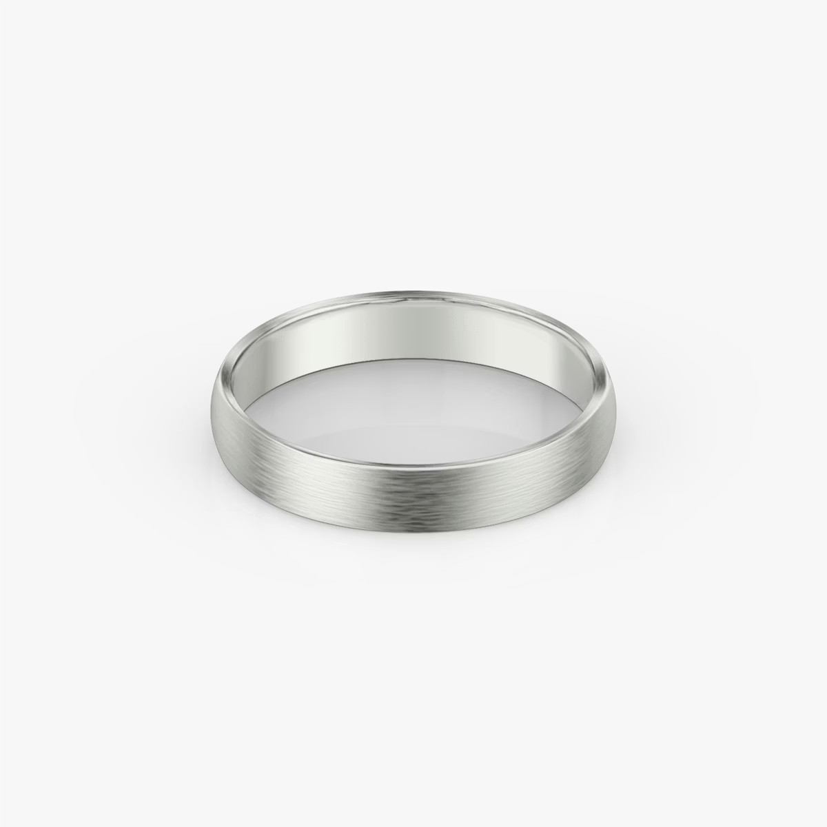 The Brushed Round Band 4mm