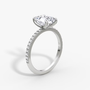 The Classic Emerald Diamond Pavé Ring