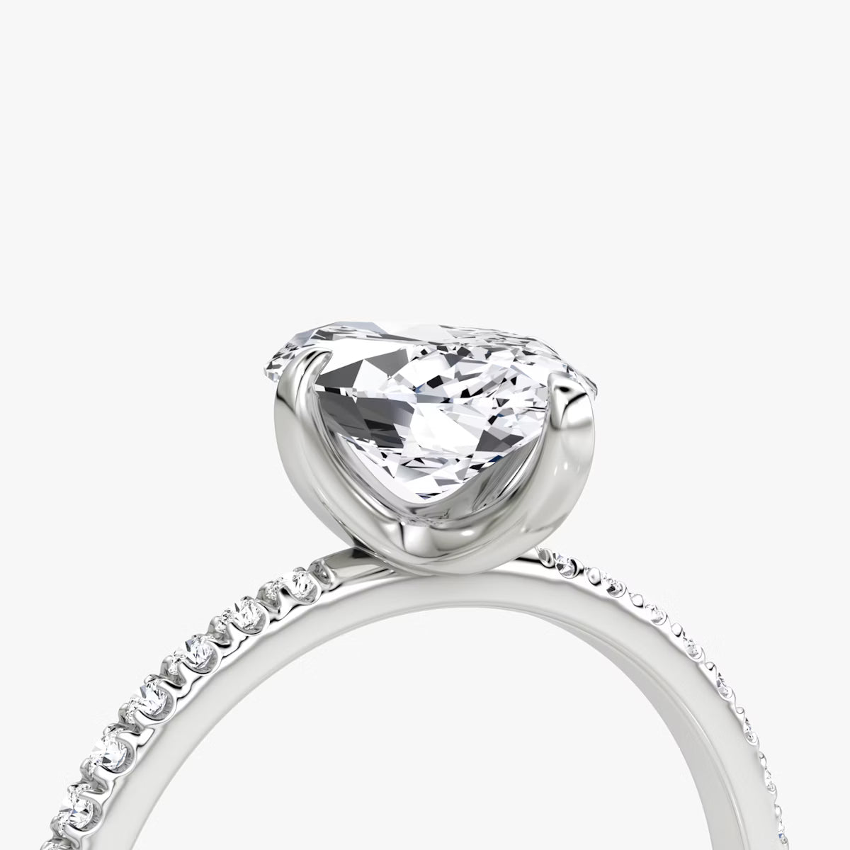 The Classic Marquise Diamond Pavé Ring