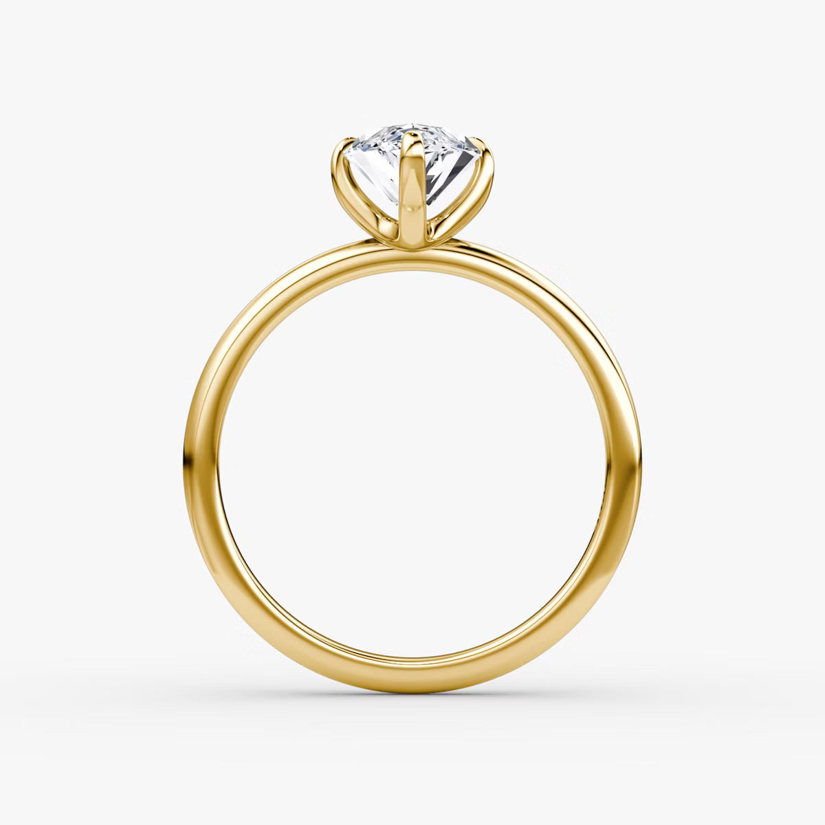 The Classic Marquise Solitaire Diamond Ring