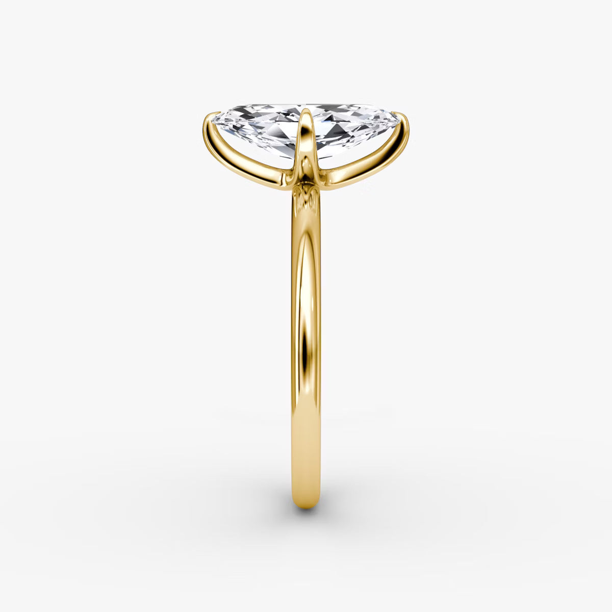 The Classic Marquise Solitaire Diamond Ring