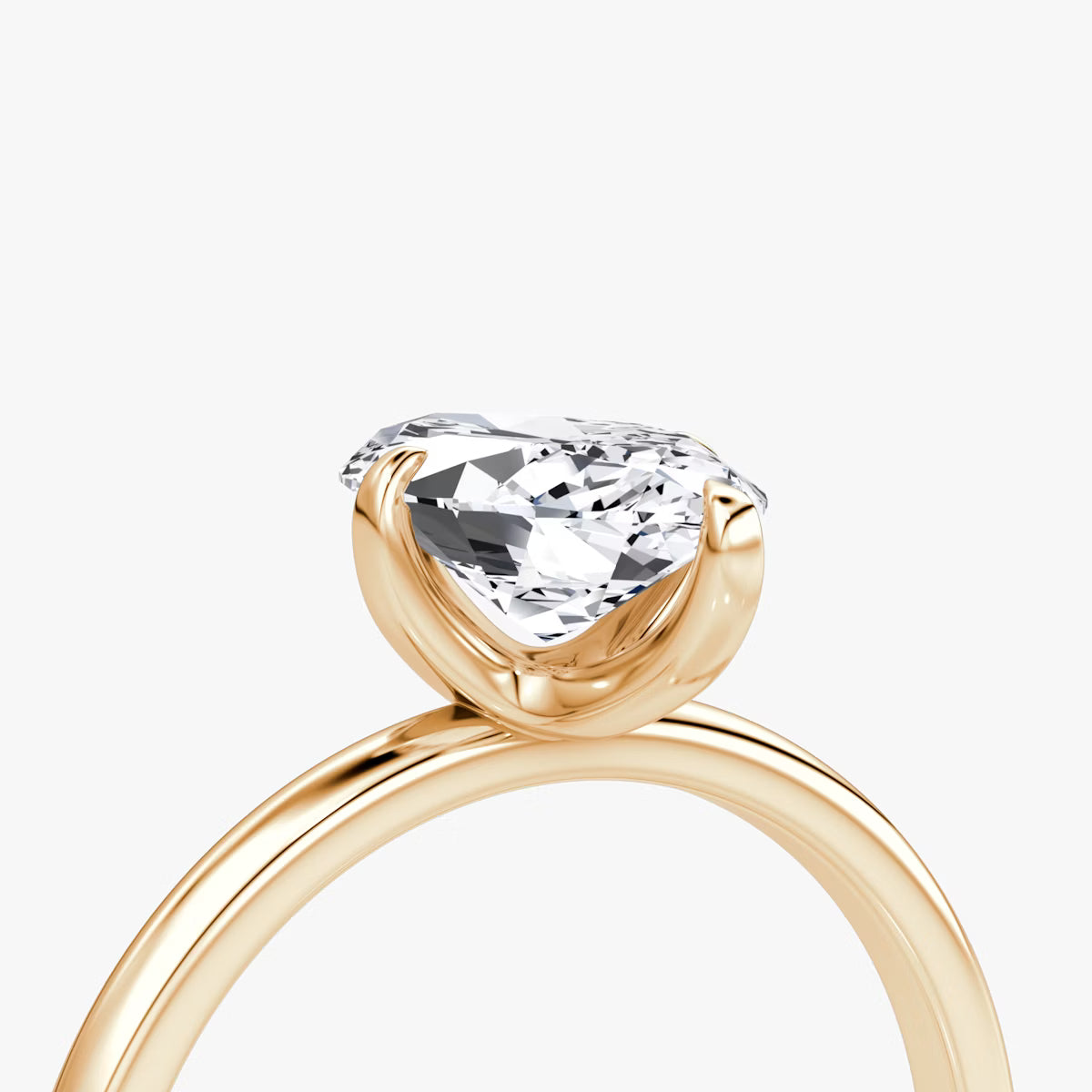 The Classic Marquise Solitaire Diamond Ring