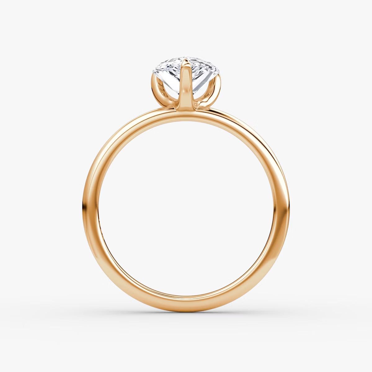 The Classic Pear Solitaire Diamond Ring