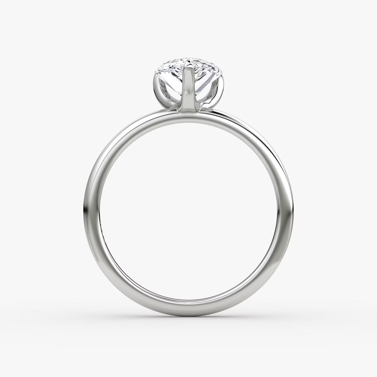 The Classic Pear Solitaire Diamond Ring