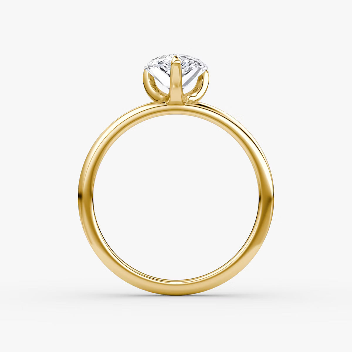 The Classic Pear Solitaire Diamond Ring