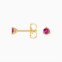 Pink Sapphire Stud Earrings