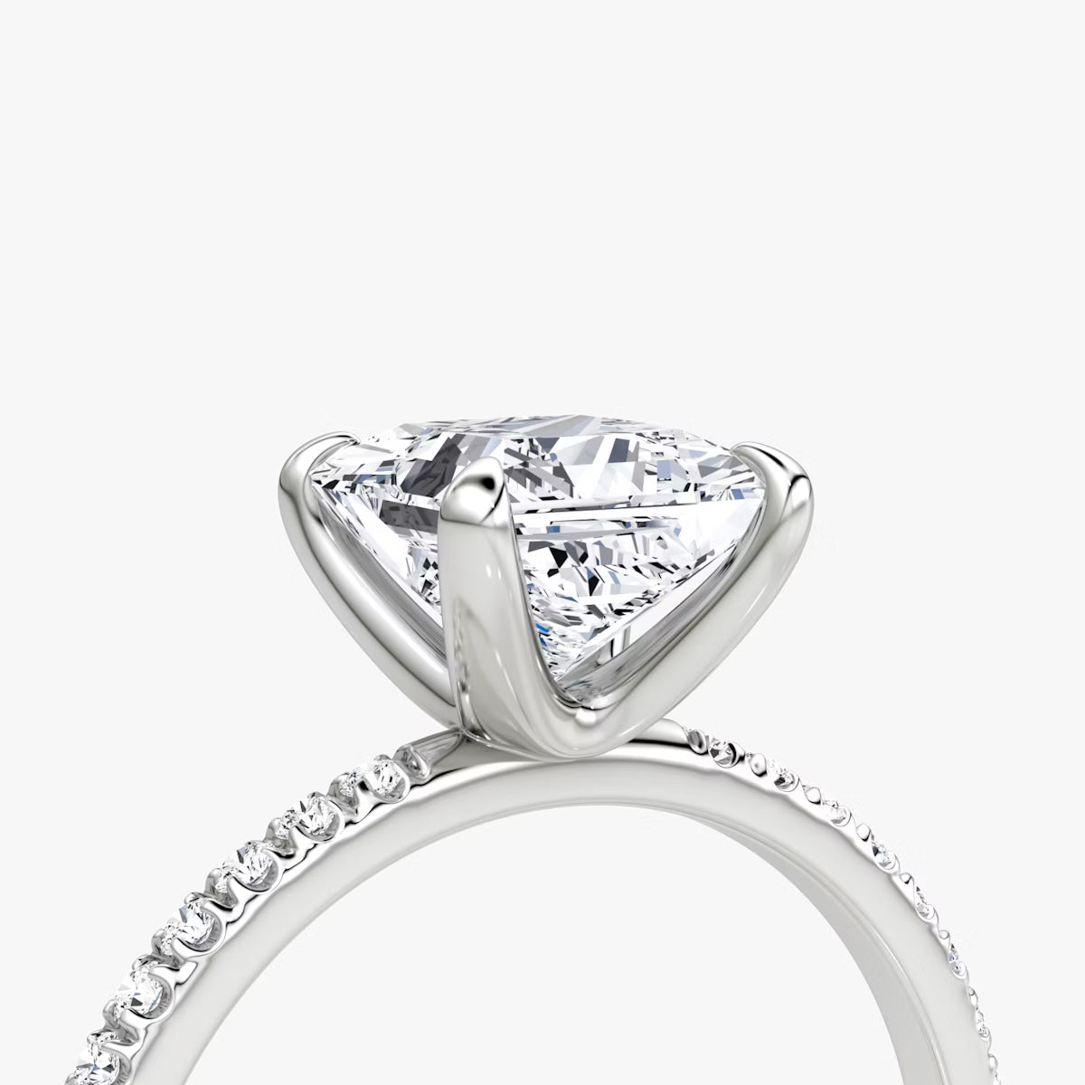 The Classic Princess Diamond Pavé Ring
