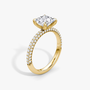 The Luxe Princess Diamond Pavé Ring