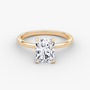 The Classic Radiant Solitaire Diamond Ring