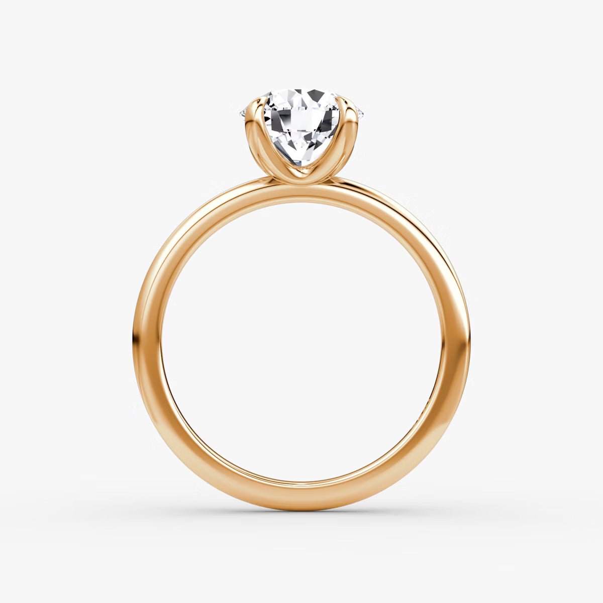 The Classic Round Solitaire Diamond Ring