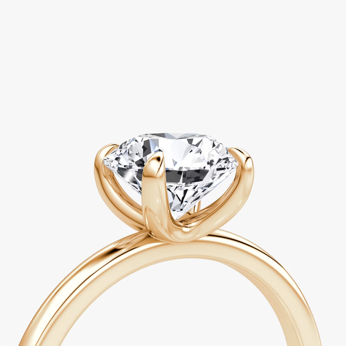 The Classic Round Solitaire Diamond Ring