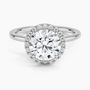 The Halo Round Diamond Ring