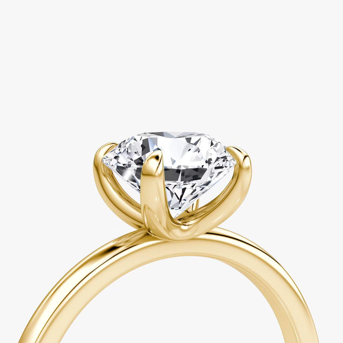 The Classic Round Solitaire Diamond Ring