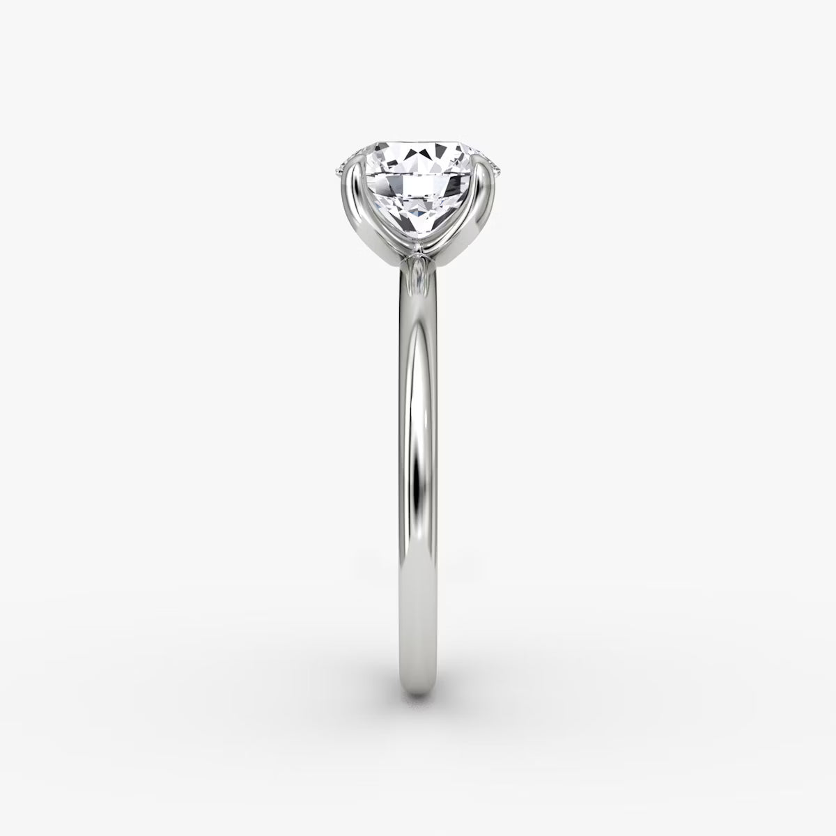 The Classic Round Solitaire Diamond Ring