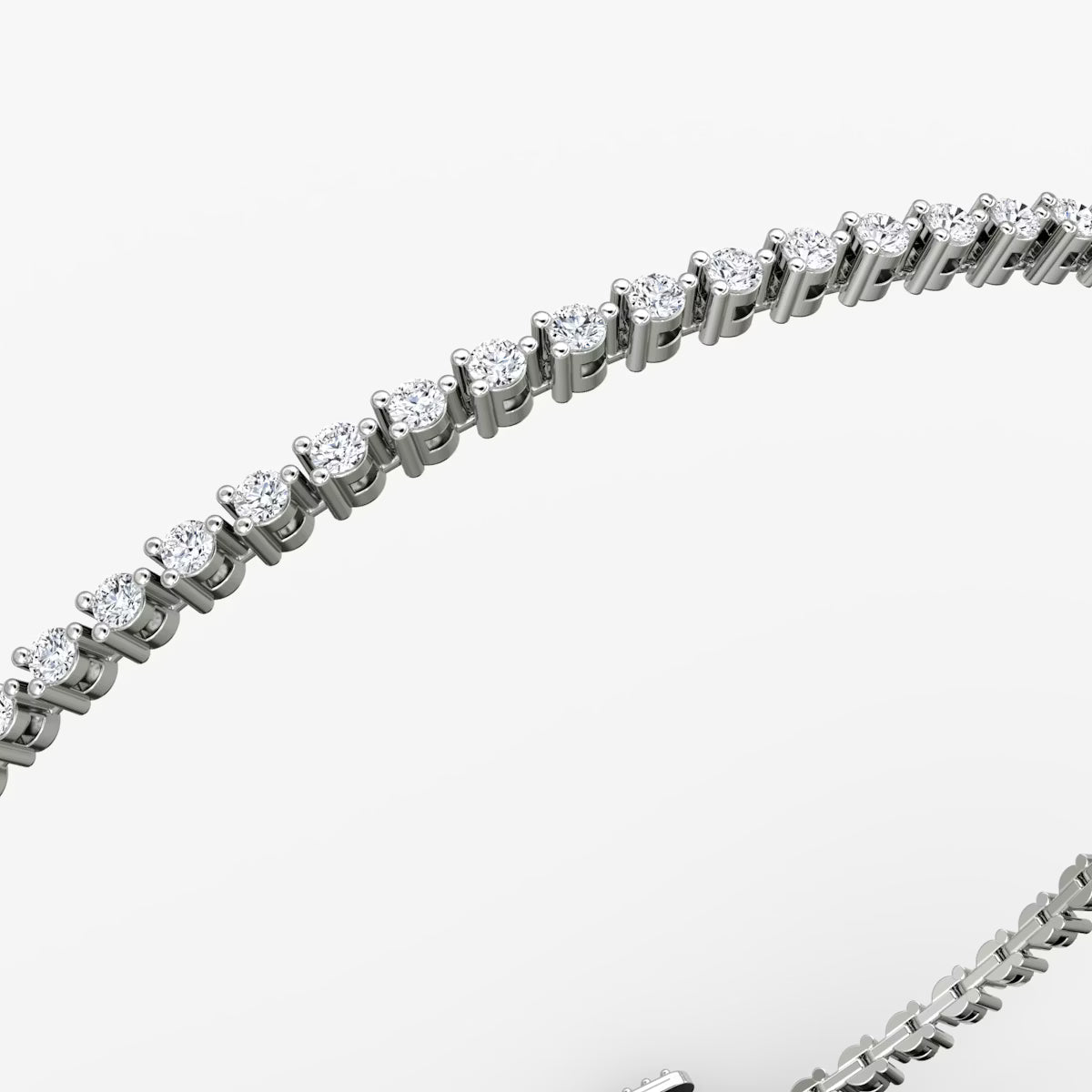 Petite Lab Diamond Tennis Bracelet