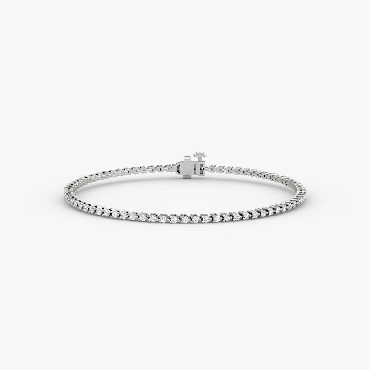 Petite Lab Diamond Tennis Bracelet