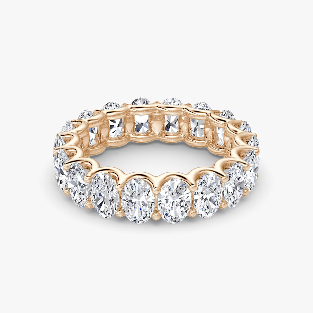 The Oval Eternity Band
