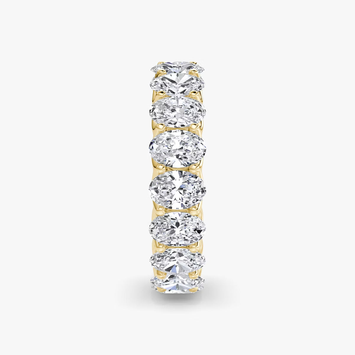 The Oval Eternity Band
