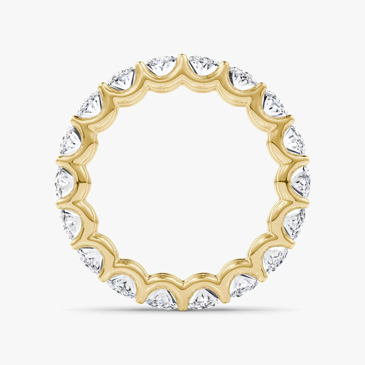 The Oval Eternity Band