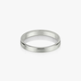 The Flat Band in Platinum 3mm